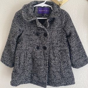 Madden girl tweed coat 3t